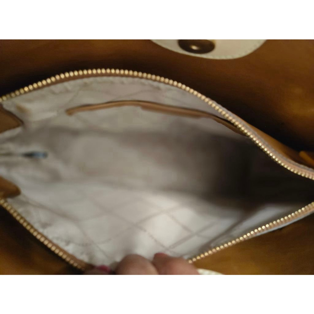 Michael Kors Brown Leather Shoulder Bag - Picture 9 of 15